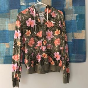Floral PINK hoodie